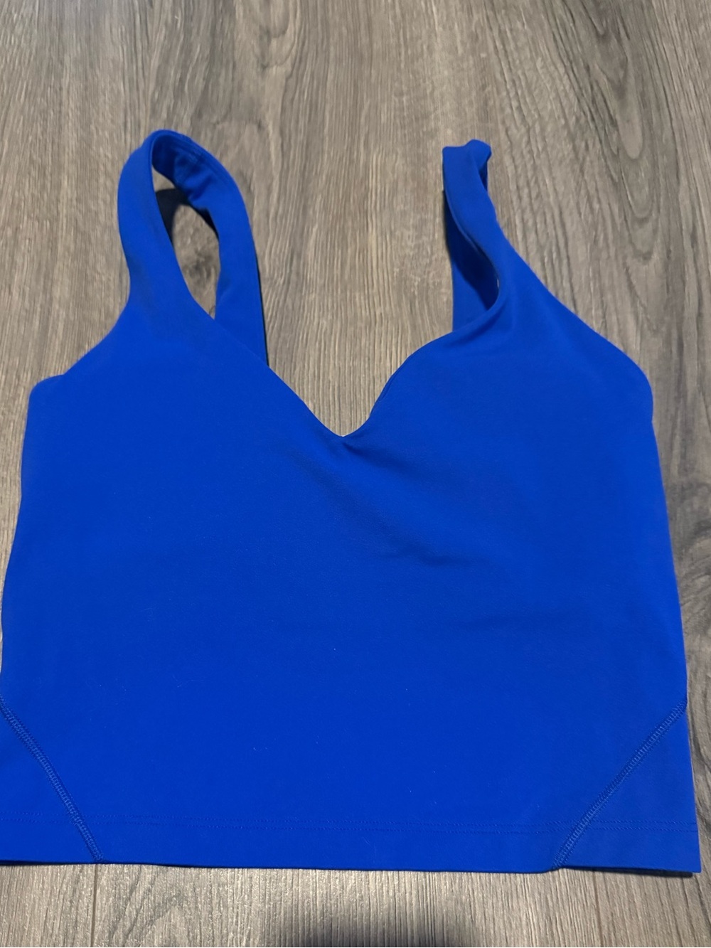lululemon athletica Align Tank Top Cerulean Blue A/B cup